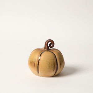 Hand-Thrown Pumpkin No. 62
