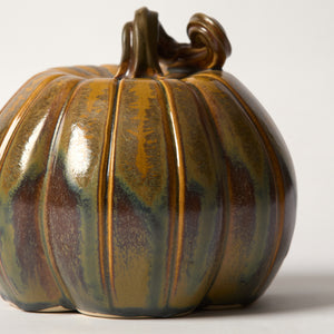 Hand-Thrown Pumpkin No. 122