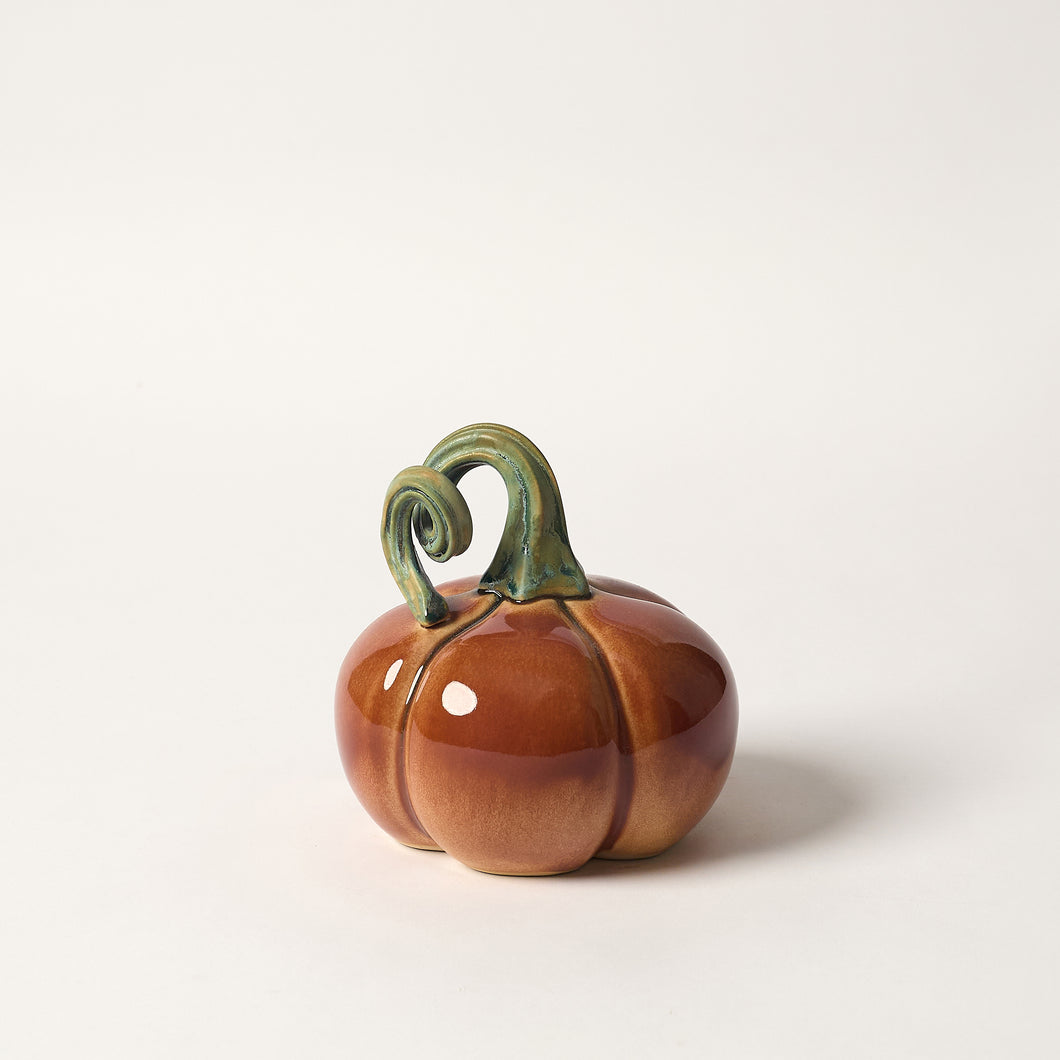 Hand-Thrown Pumpkin No. 121