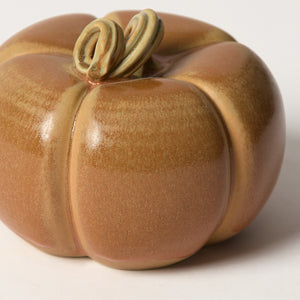 Hand-Thrown Pumpkin No. 104