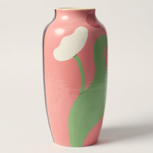 Day and Night Vase with Flowers
