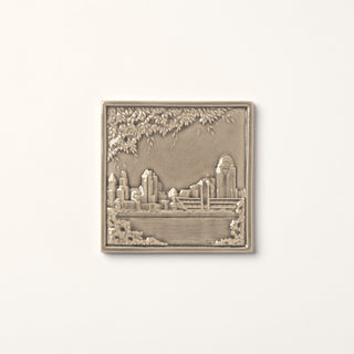 Cincinnati Skyline Tile, Stone