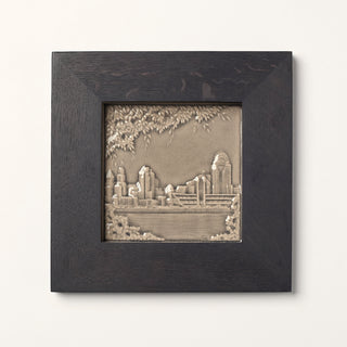 Cincinnati Skyline Tile, Stone