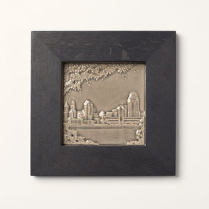 Cincinnati Skyline Tile, Stone