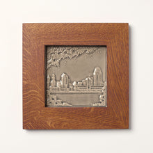 Load image into Gallery viewer, Cincinnati Skyline Tile, Stone
