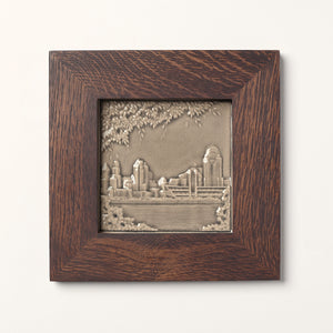 Cincinnati Skyline Tile, Stone