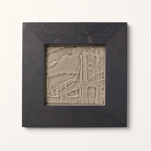 Roebling Bridge Tile, Stone
