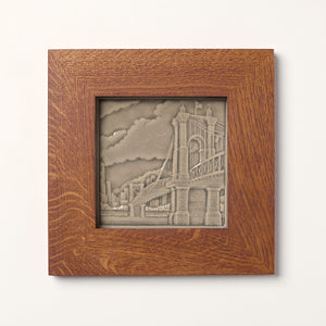 Roebling Bridge Tile, Stone