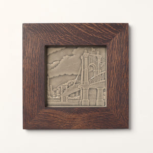 Roebling Bridge Tile, Stone