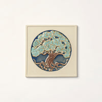 Tree of Life Tile, Silverwood
