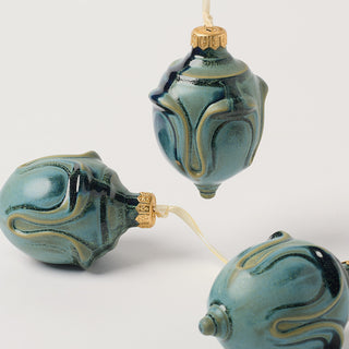 Finial Studio Ornament Trio, Cascade