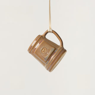 Heritage Mug Ornament - Topaz