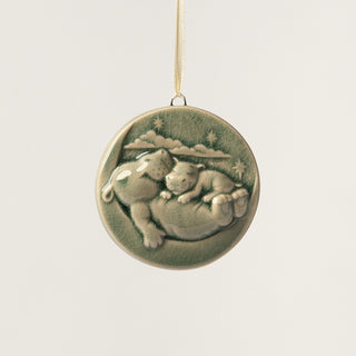 Love You To The Moon, Hippo Ornament, Harmony