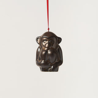 Shiri Monkey Ornament - Tungsten