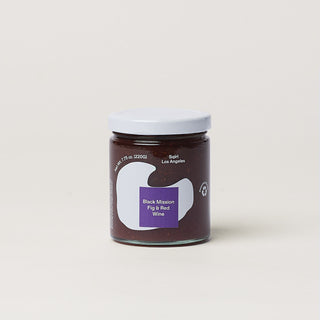 Black Mission Fig & Vinca Minor Red Wine Fruit Spread