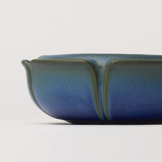 Large Flower Dish, Lapis