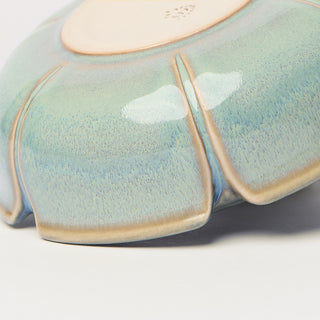 Large Flower Dish, Sea Mist