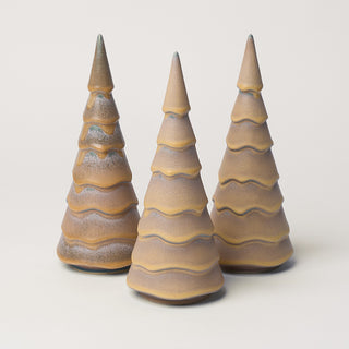 Large Ceramic Holiday Tree, Amethyst Glow