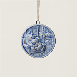 Home Is Wherever I'm With You Hippo Ornament, Lullaby