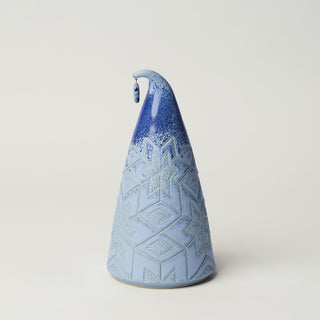 Hand-thrown ceramic Christmas tree by Rookwood Pottery