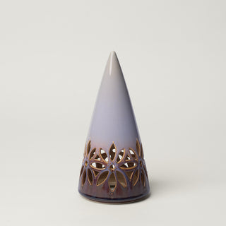 Hand-thrown ceramic Christmas tree by Rookwood Pottery