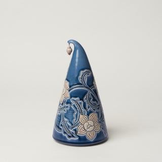 Hand-thrown ceramic Christmas tree by Rookwood Pottery