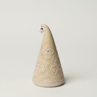 Hand-thrown ceramic Christmas tree by Rookwood Pottery