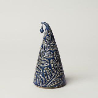 Hand-thrown ceramic Christmas tree by Rookwood Pottery