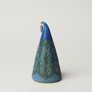 Hand-thrown ceramic Christmas tree by Rookwood Pottery