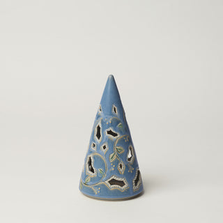 Hand-thrown ceramic Christmas tree by Rookwood Pottery