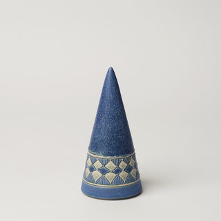 Hand-thrown ceramic Christmas tree by Rookwood Pottery