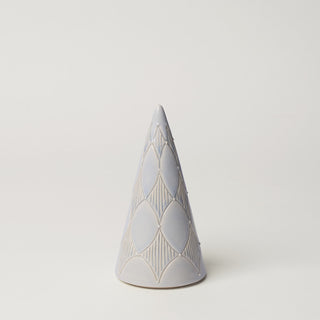Hand-thrown ceramic Christmas tree by Rookwood Pottery