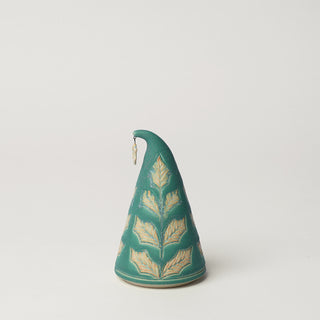 Hand-thrown ceramic Christmas tree by Rookwood Pottery