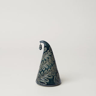 Hand-thrown ceramic Christmas tree by Rookwood Pottery