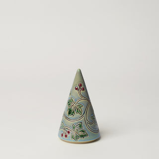 Hand-thrown ceramic Christmas tree by Rookwood Pottery