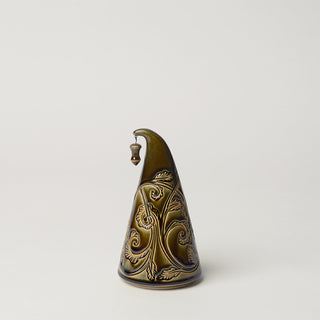 Hand-thrown ceramic Christmas tree by Rookwood Pottery