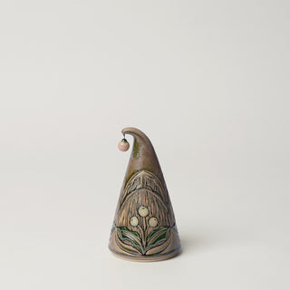 Hand-thrown ceramic Christmas tree by Rookwood Pottery