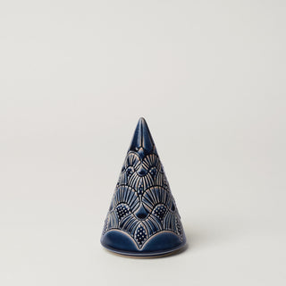 Hand-thrown ceramic Christmas tree by Rookwood Pottery