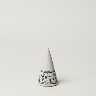 Hand-thrown ceramic Christmas tree by Rookwood Pottery