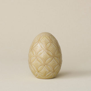 Handcrafted ceramic egg by Rookwood Pottery