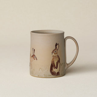 Hand-thrown ceramic mug by Rookwood Pottery