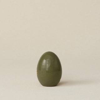 Backside of the one-of-a-kind egg.