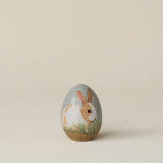 Handcrafted ceramic egg by Rookwood Pottery
