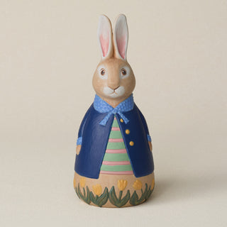 Hand-thrown and hand-glazed ceramic bunny by Rookwood Pottery