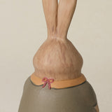 Close-up details of the one-of-a-kind bunny.
