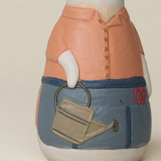 Close-up details of the one-of-a-kind bunny.