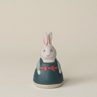 Hand-thrown and hand-glazed ceramic bunny by Rookwood Pottery