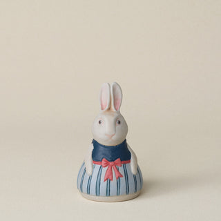 Hand-thrown and hand-glazed ceramic bunny by Rookwood Pottery