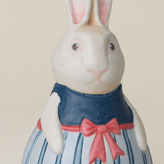 Close-up details of the one-of-a-kind bunny.