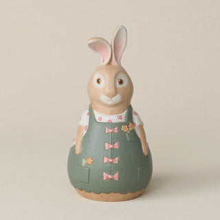 Hand-thrown and hand-glazed ceramic bunny by Rookwood Pottery